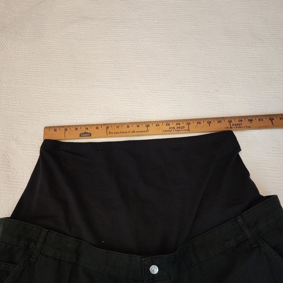 ASOS maternity black baggy jeans. Women's plus size 16. - Picture 9 of 16